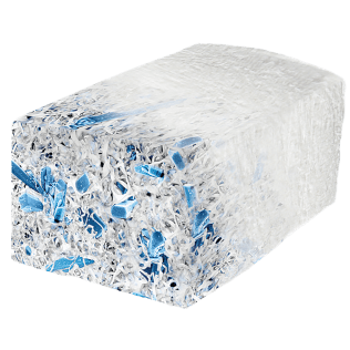 OsteoGen Malleable Bone Block, Resorbable Mineralized Collagen, 10x15x17mm
